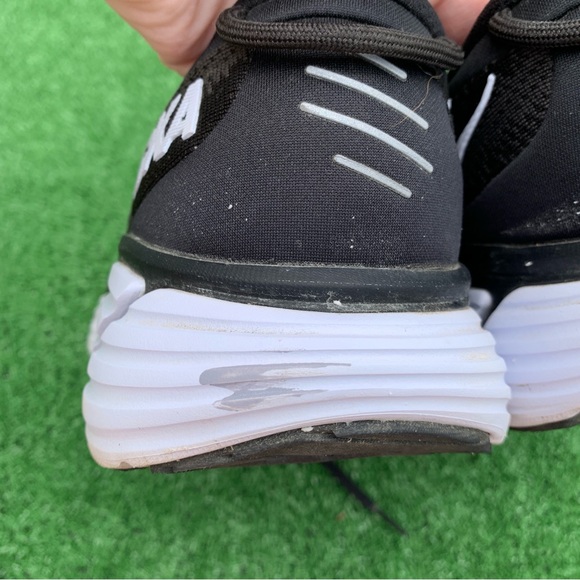 Hoka Gaviota 4 Mens 10 Shoes Road Race Distance Trainer Responsive Black White - Picture 9 of 11